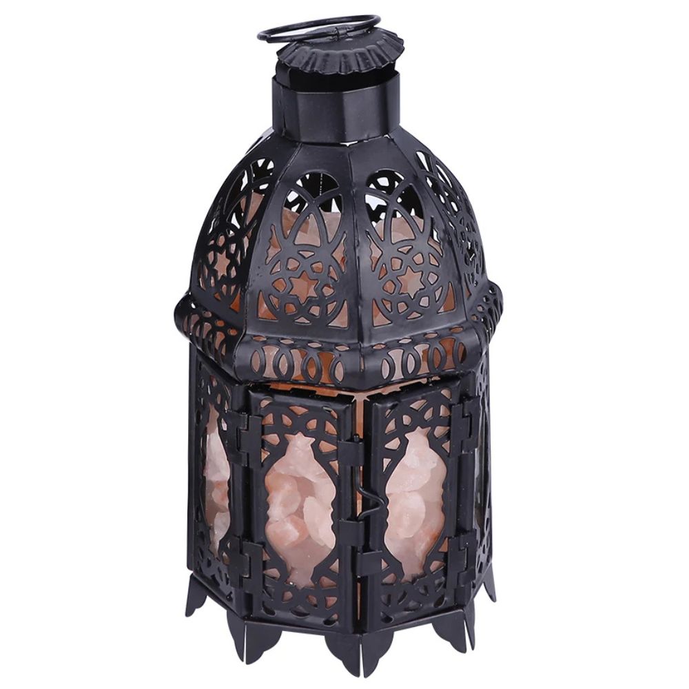 Vintage Järn Saltsten Bordslampa