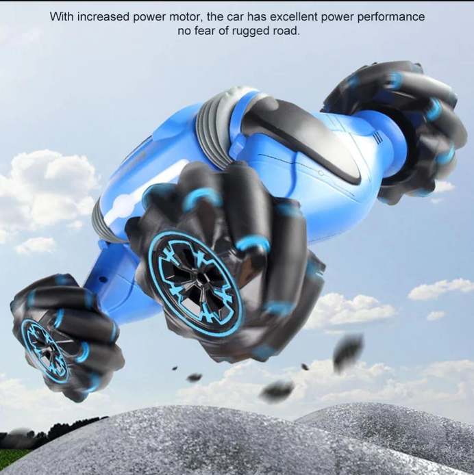 Geststyrd stuntbil - 360 graders rotation