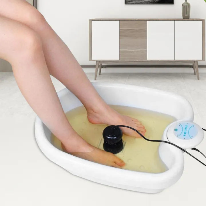 Premium Ionsk Fotdetox Rengörings Vibrerande Bubbelbad