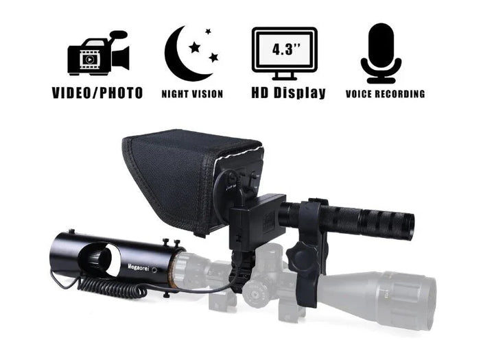 HD Nattvisions IR-kamera med videoinspelning
