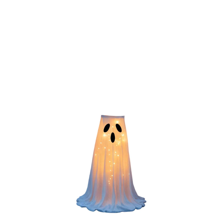 Upplyst Halloween Godisskål Ställ med Spöke Design