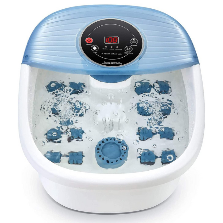 Temperaturkontrollerad Fot Bubbelbad Vibrationsmassör