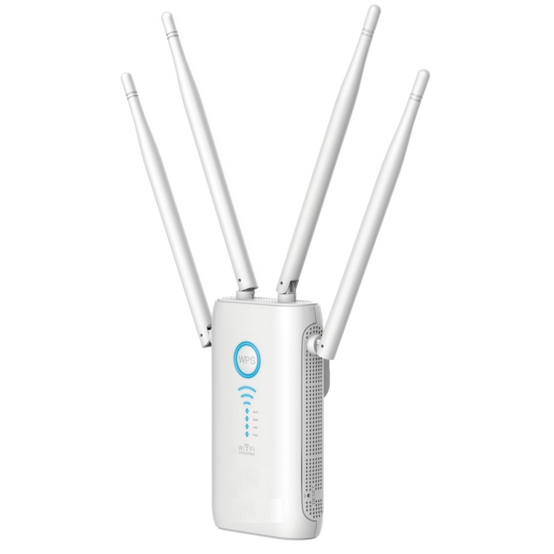 Trådlös Plug In Wifi Internet Repeater Signal Räckvidd Booster Extender