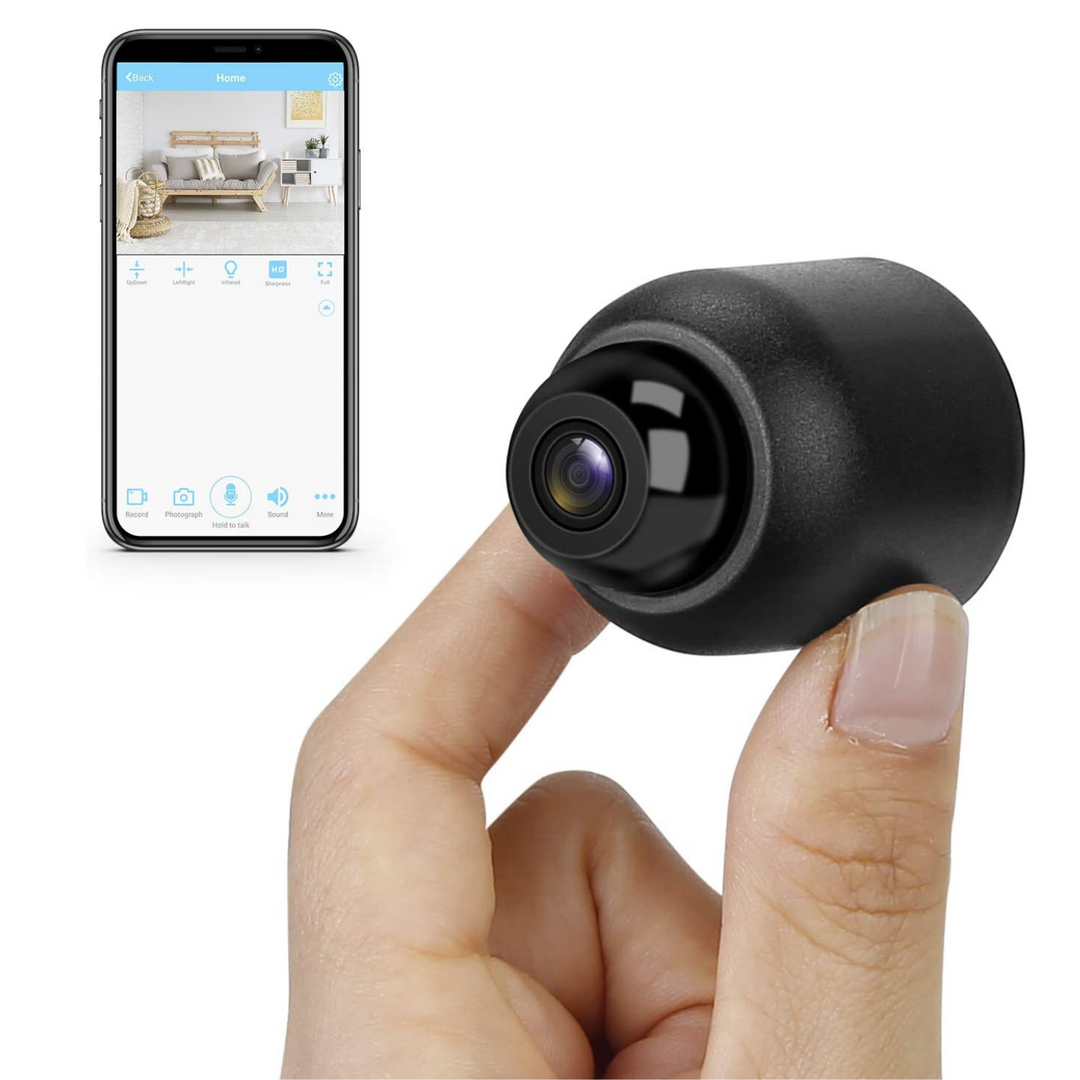 Trådlöst Mini Wifi Inomhus Hemsäkerhetskamerasystem