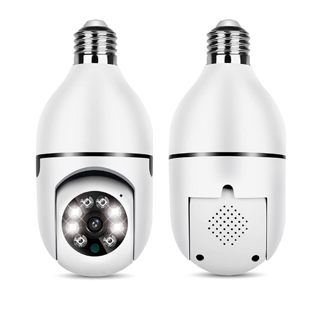 Trådlös Inomhus / Utomhus Smart HD Lampa Säkerhetskamera
