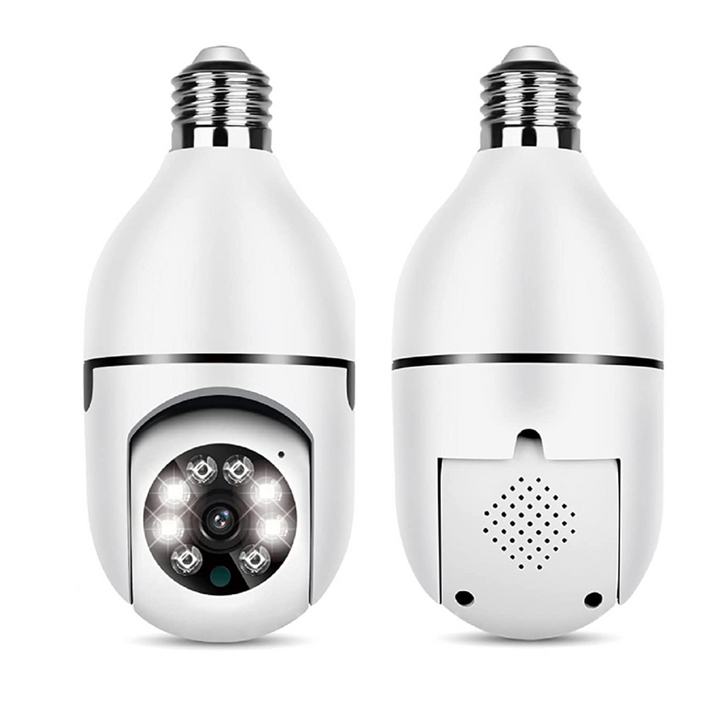 Trådlös Inomhus / Utomhus Smart HD Lampa Säkerhetskamera