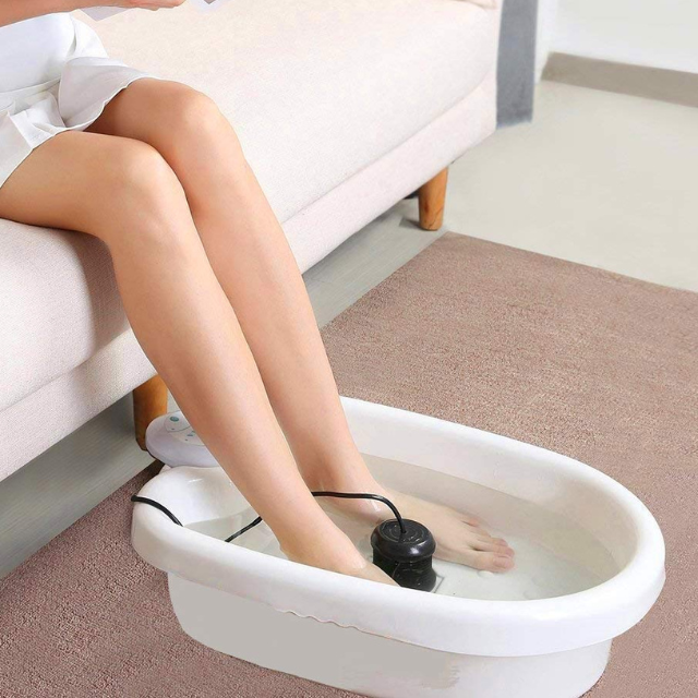 Premium Ionsk Fotdetox Rengörings Vibrerande Bubbelbad