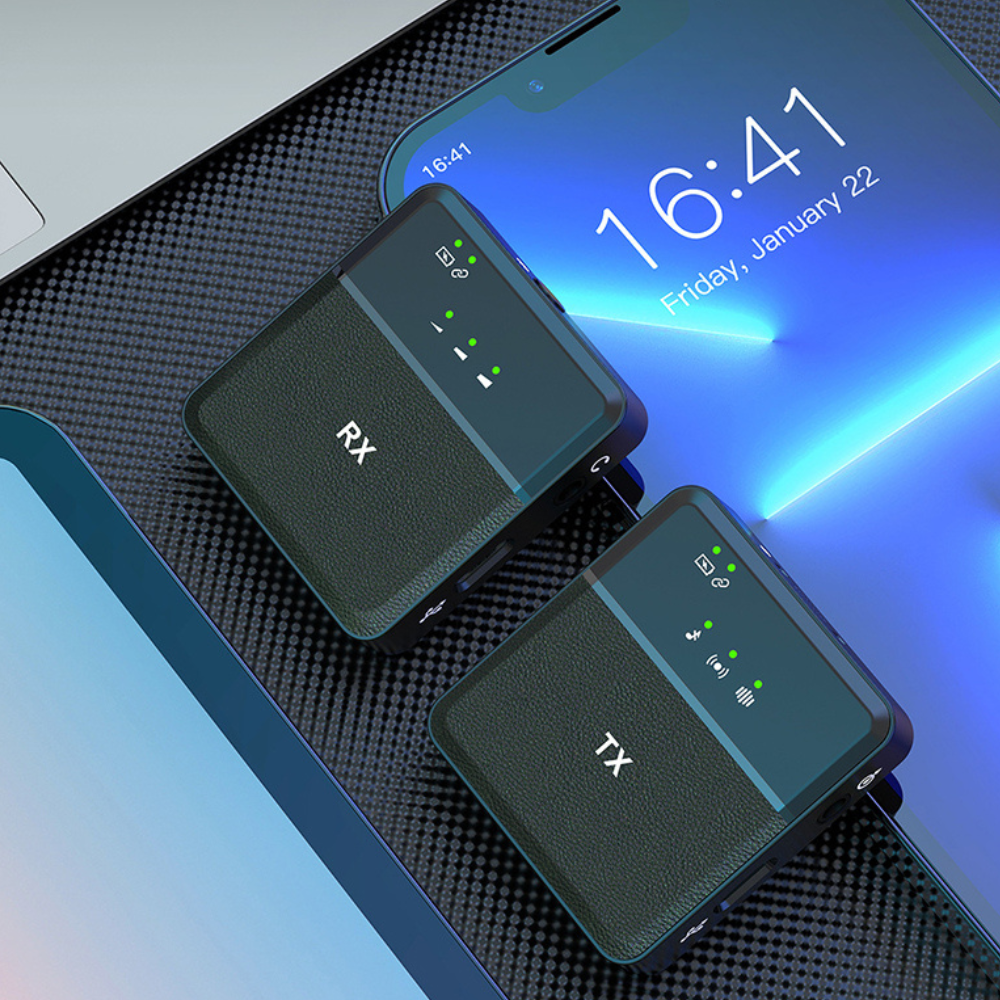 Trådlös Bluetooth Lavalier Mikrofon