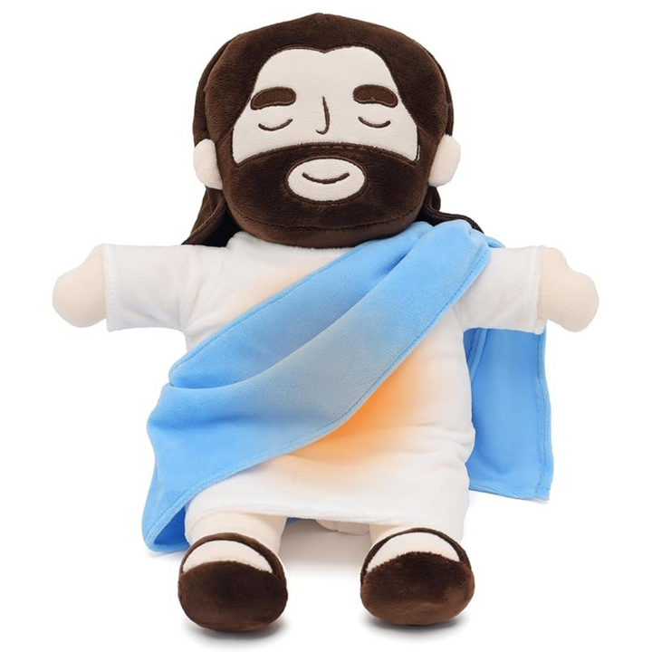 Andande Jesus Tröstande Plushie för Sömnhjälp
