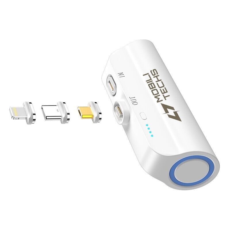Mini Bärbar Magnetisk Power Bank