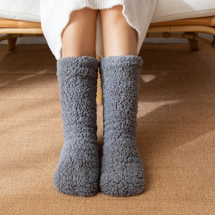 Mysiga Cashmere Termosockor för Vintern