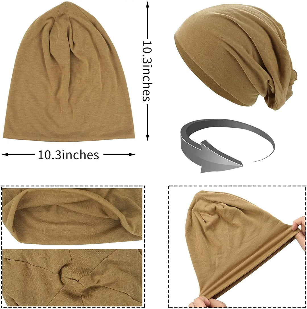 Mysig Slouch Hatt Beanie Kappa