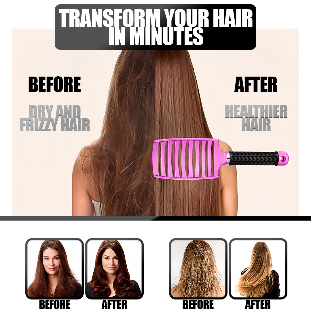 Miracle Hair Detangler – Enkel Knutborttagning för Slätt, Glansigt Hår