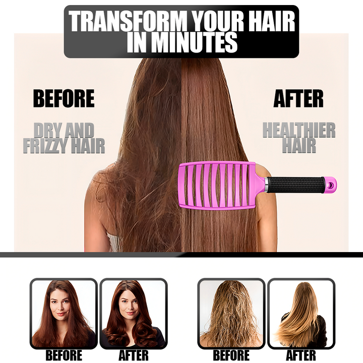 Miracle Hair Detangler – Enkel Knutborttagning för Slätt, Glansigt Hår