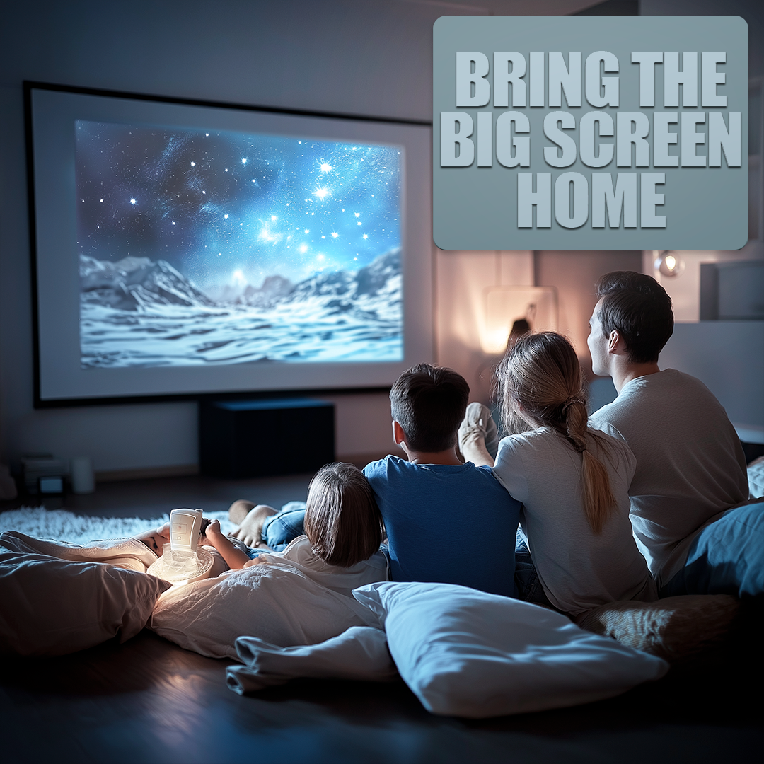 Mini Bärbar Projektor – Ultra HD