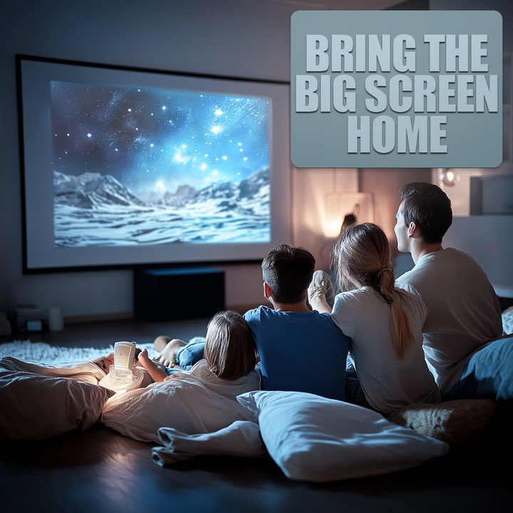 Mini Bärbar Projektor – Ultra HD
