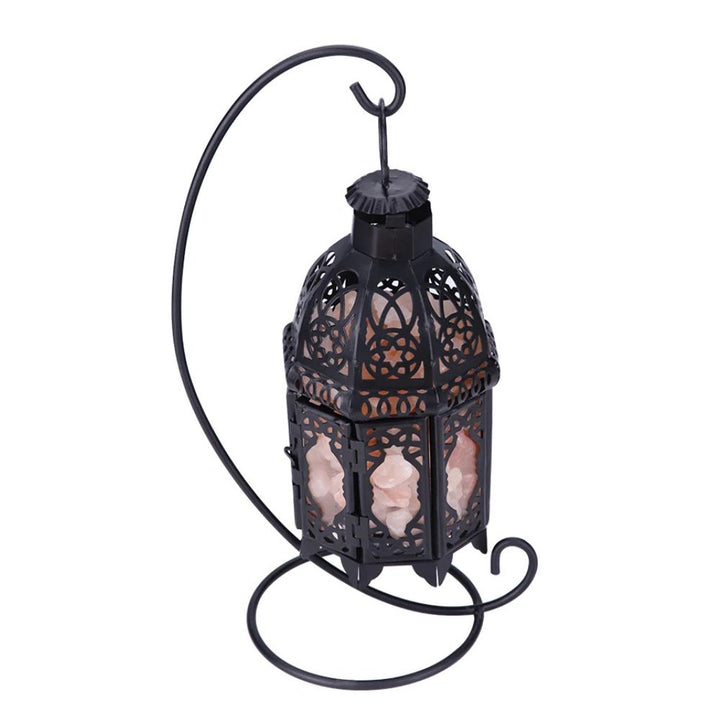 Vintage Järn Saltsten Bordslampa