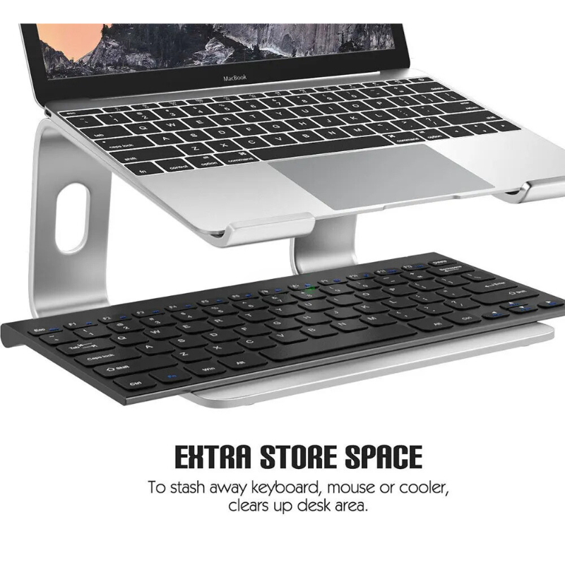 Aluminium Vertikal Laptop Ställ