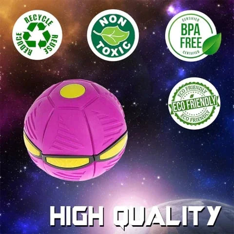 Flygande Tallrik Boll Hundleksak