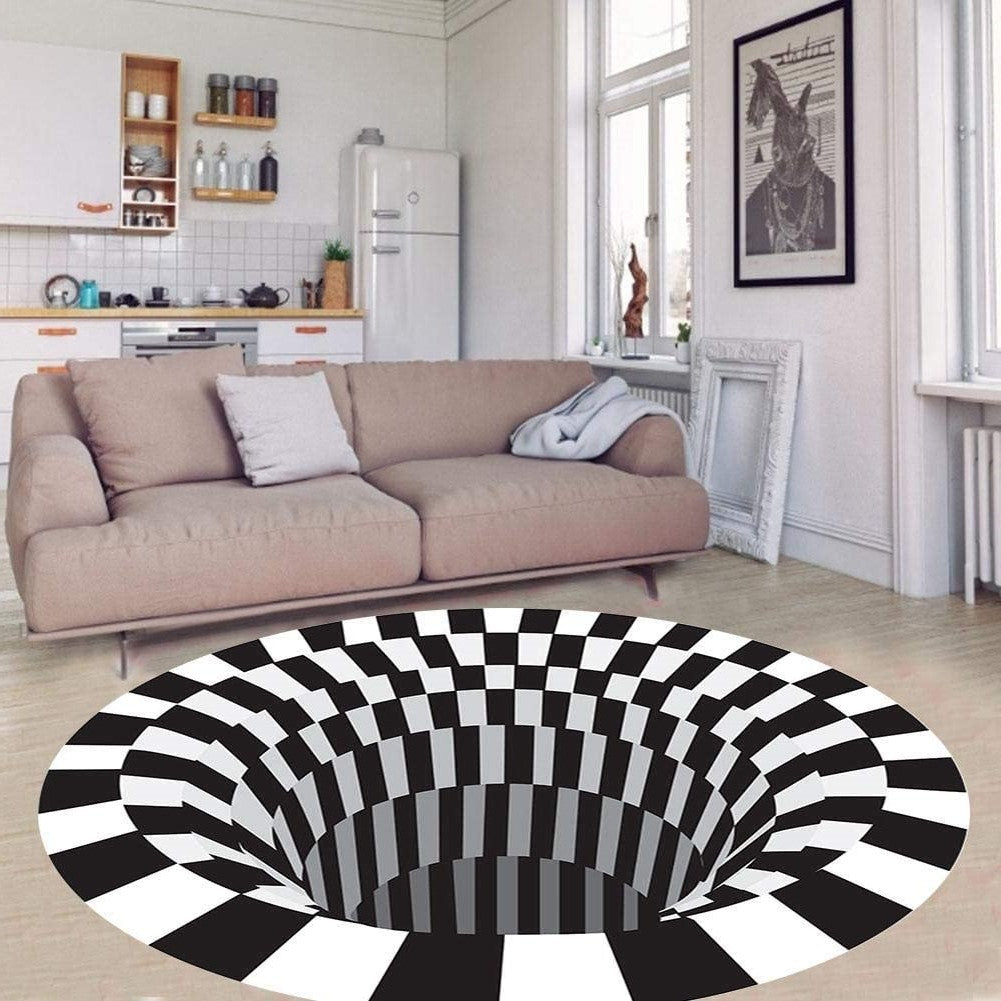 3D Vortex Illusion Matta