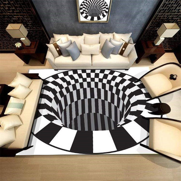 3D Vortex Illusion Matta