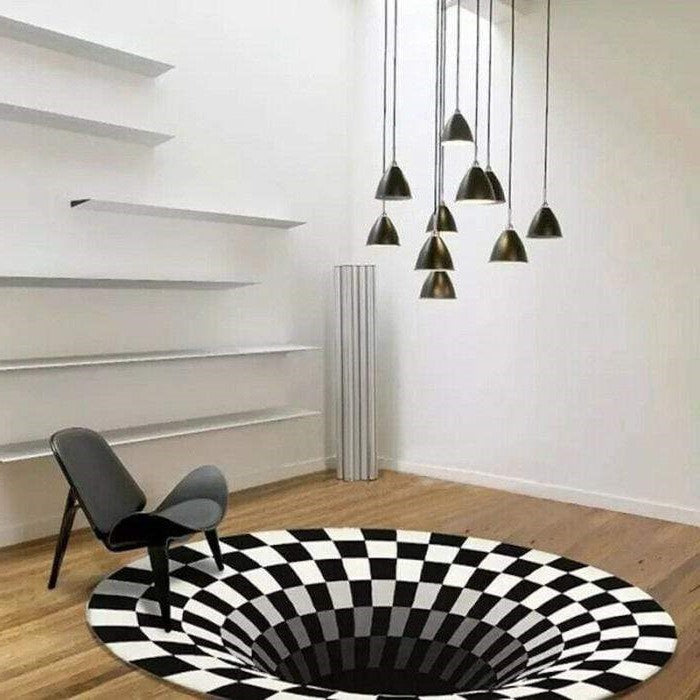 3D Vortex Illusion Matta
