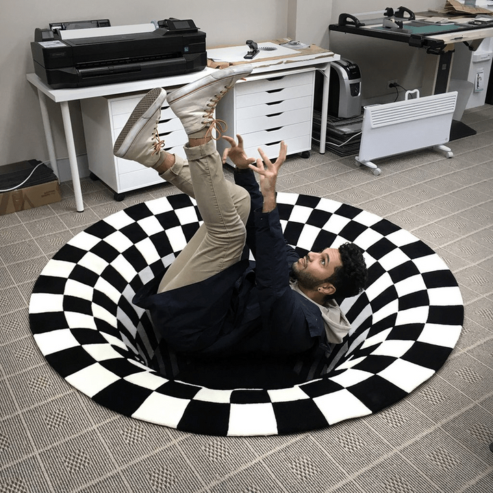 3D Vortex Illusion Matta