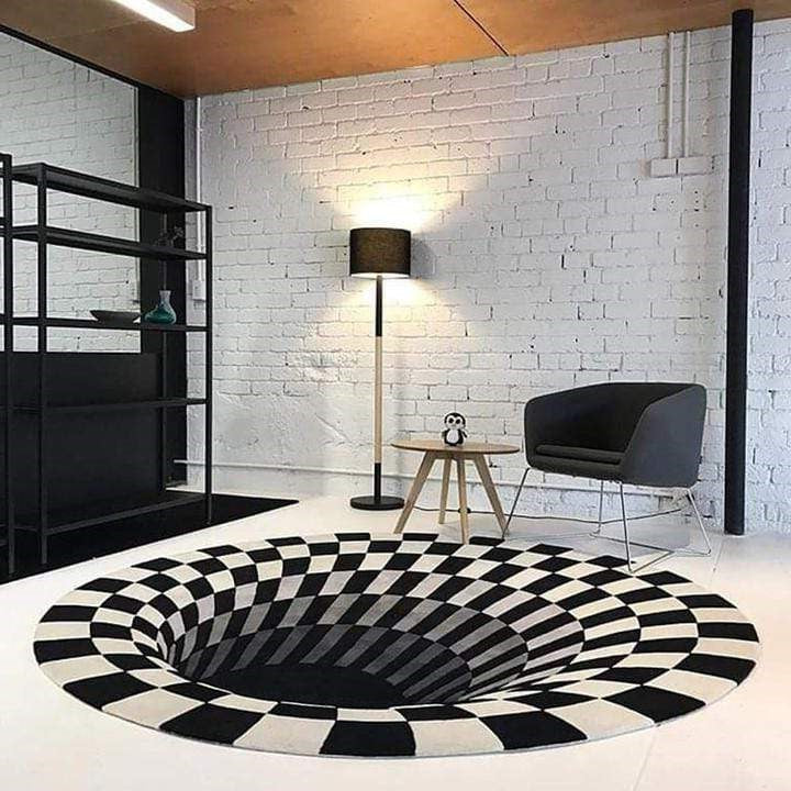3D Vortex Illusion Matta