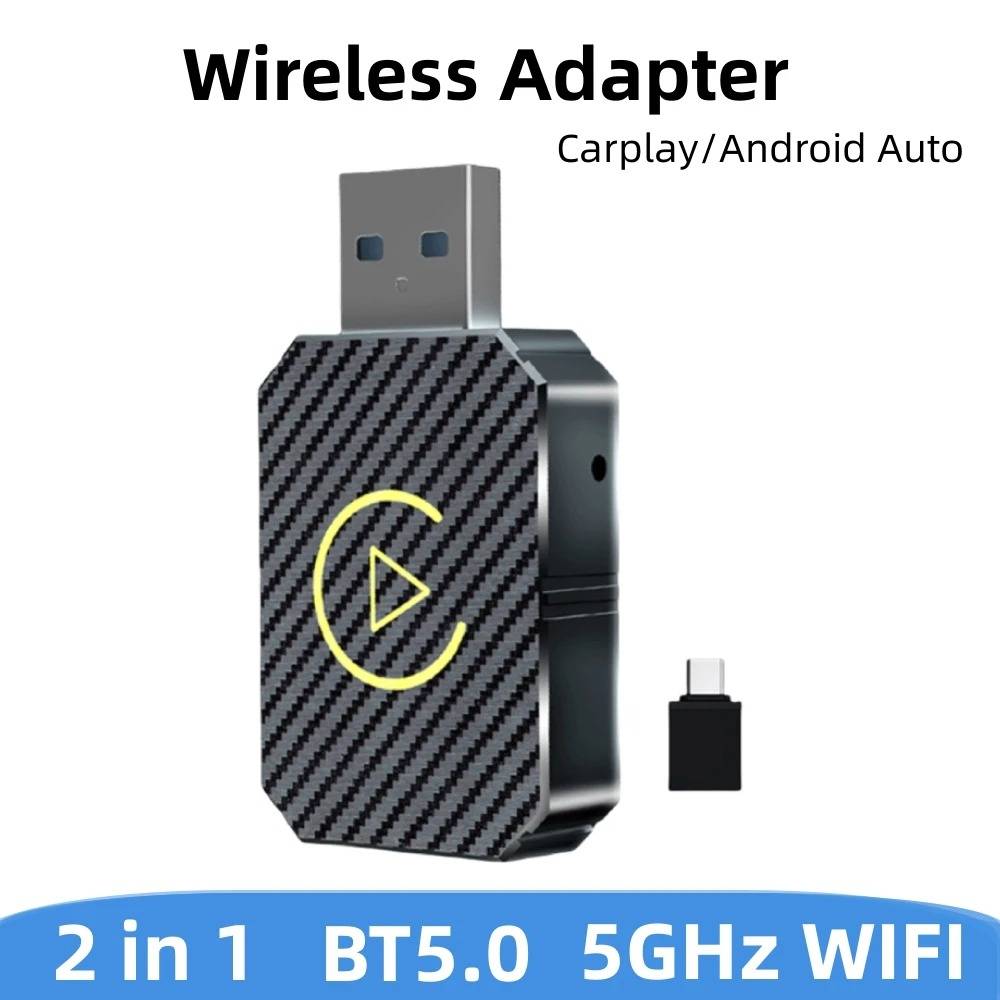 Trådlösa CarPlay-adaptrar