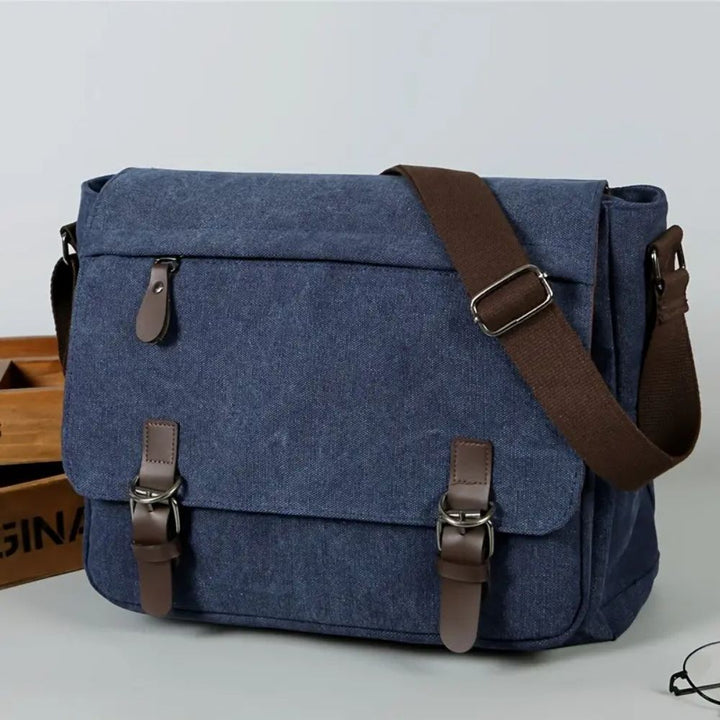 Herr Canvas Satchel Messenger Sling Bag