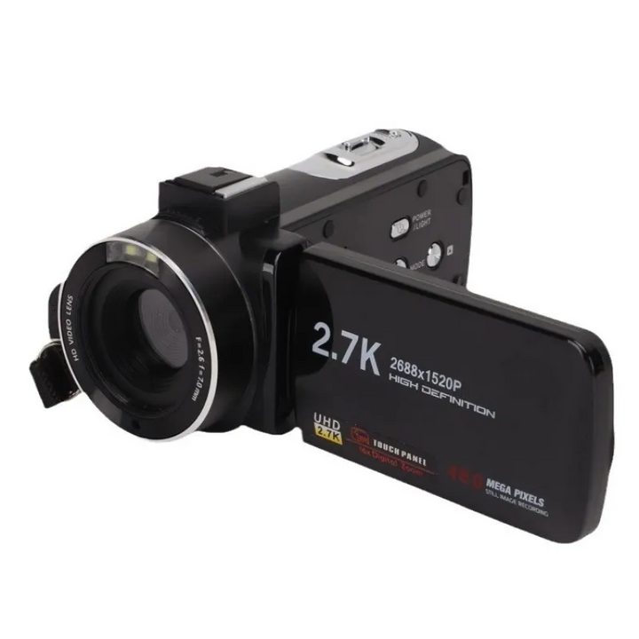 4K Videokamera Videokamera YouTube Vlogging WiFi 48MP Kamera