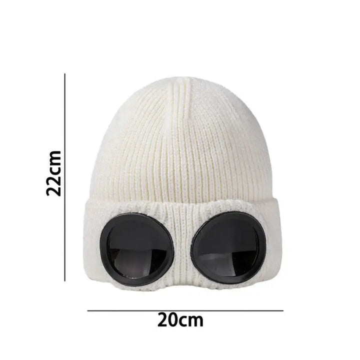 Unisex Skidglasögon Vintermössa Stickad Beanie