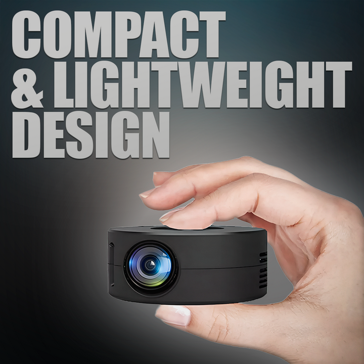 Mini Bärbar Projektor – Ultra HD