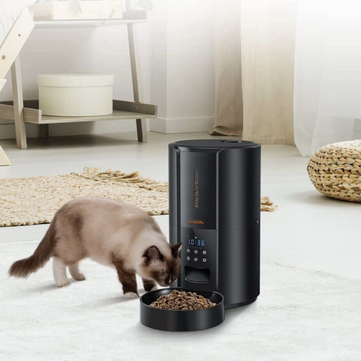 Exklusiv Stor Automatisk Hund Katt Tid Pet Mat Matare Dispenser