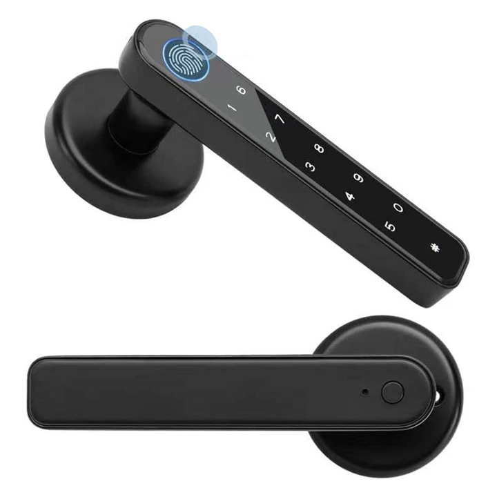 Smart Elektronisk Mobilapp Kontrollerad Bluetooth Fingeravtryck Dörrlås