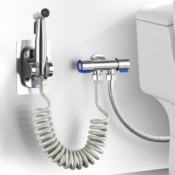 Kraftfull Handhållen Självrengörande Toalett Bidet Spray Tillägg