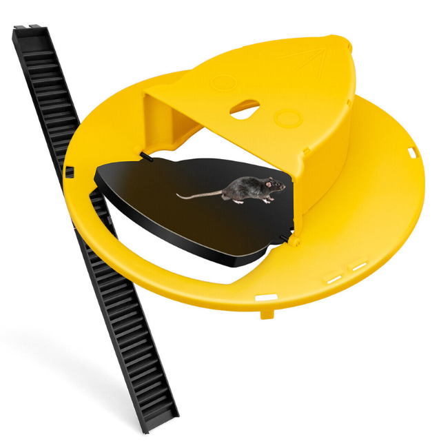 Återanvändbar Human Auto Reset Bucket Lock Musfälla