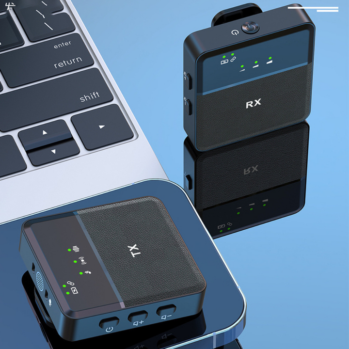 Trådlös Bluetooth Lavalier Mikrofon