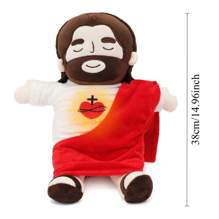 Andande Jesus Tröstande Plushie för Sömnhjälp