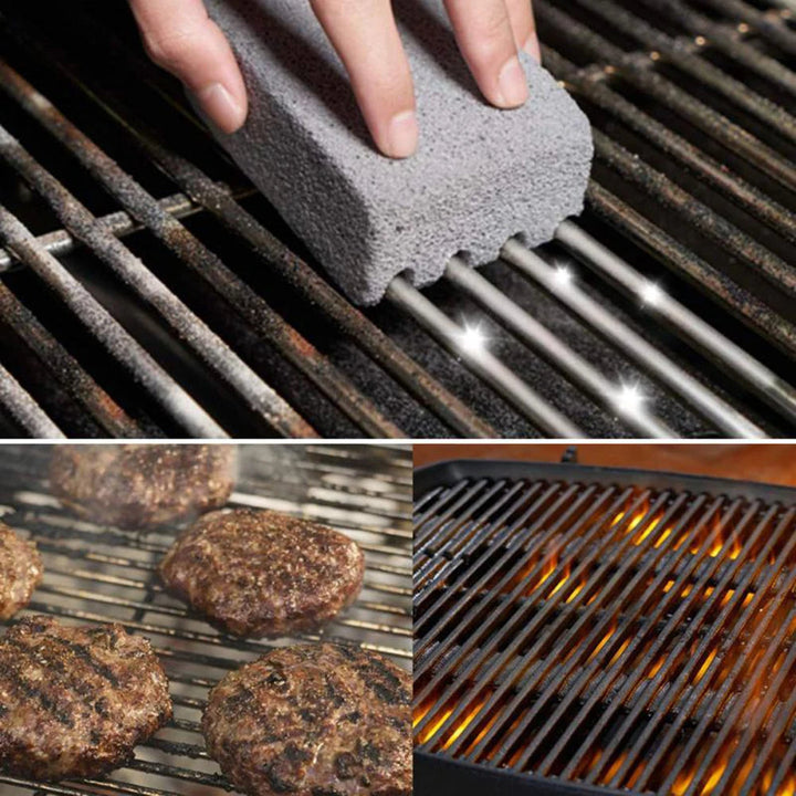 Pumice Stone Grill Rengöringssten för BBQ