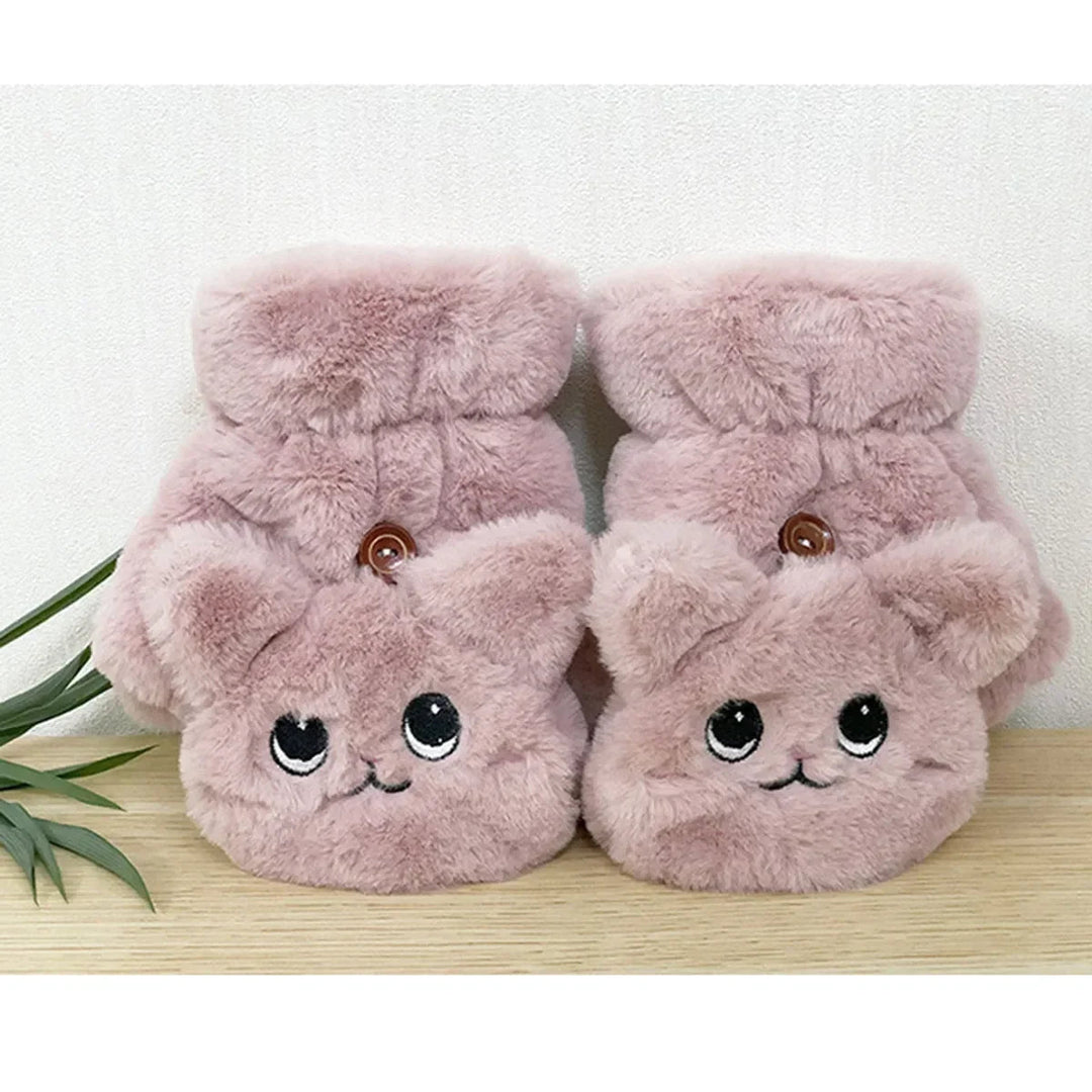Plushdjur Fingerlösa Vantar