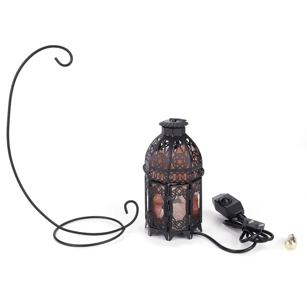 Vintage Järn Saltsten Bordslampa