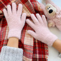 Mjuka Plysch Vinterhandskar för Damer