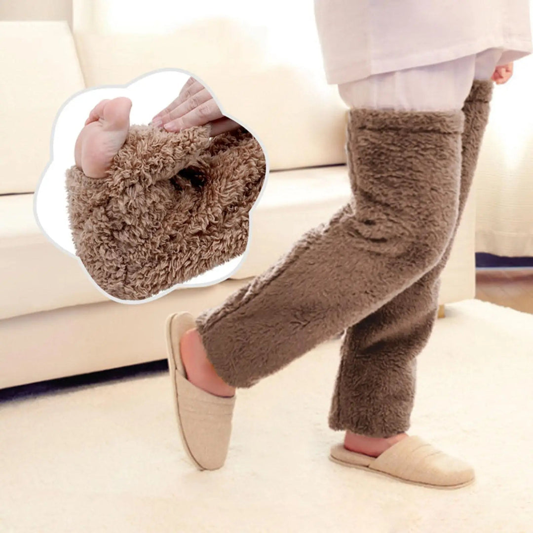 Fuzzy Höga Värmestrumpor