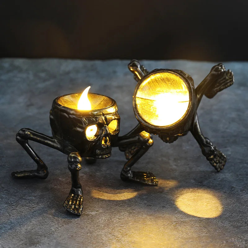 Halloween Flamlösa Tealight-ljus