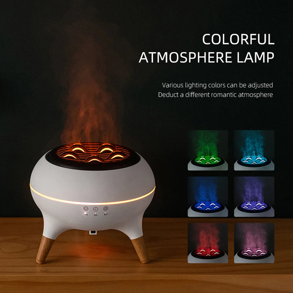 Dynamisk Manet Flamma Aromadiffusor