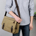 Herr Canvas Satchel Messenger Sling Bag