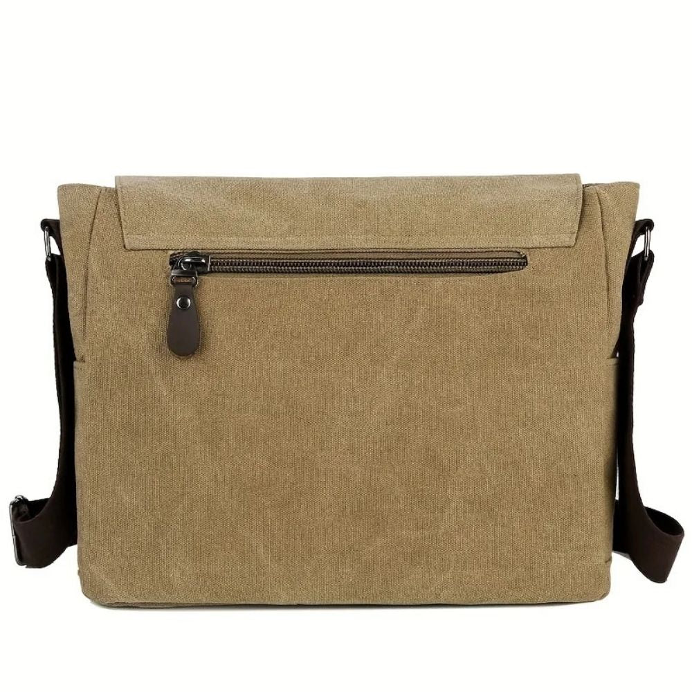 Herr Canvas Satchel Messenger Sling Bag