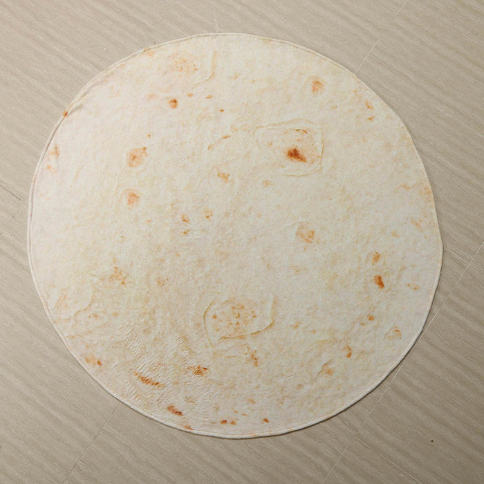 Bravik Tortillafilt i flanell, rund eller rektangulär