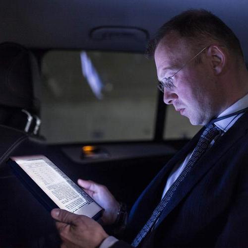 Premium Platt Bokpanel Ljus för Läsning